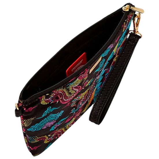 Sprayground Τσαντάκι Embroidered Dragons Cross-Over Clutch
